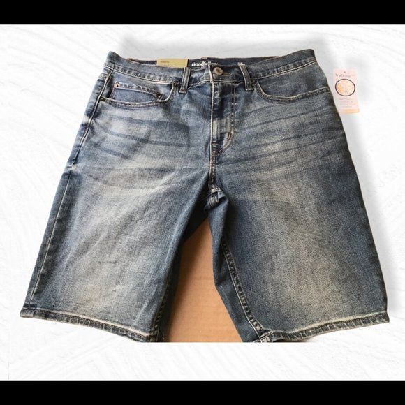 Mens Slim Shorts Stretch 